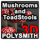 Mushroom and Toadstools - 3DOcean Item for Sale
