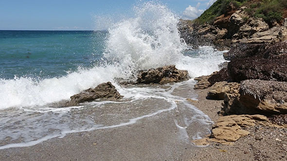 Summer Beach View (Greece, Lefkada).