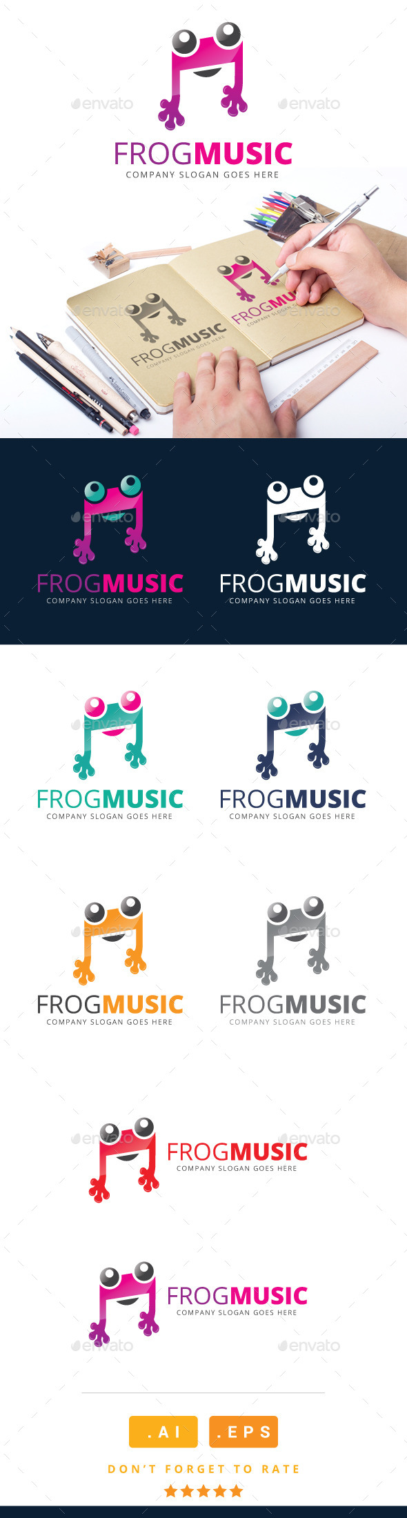 Frog Music Logo