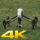 Quadcopter Drone Taking Off and Landing - VideoHive Item for Sale