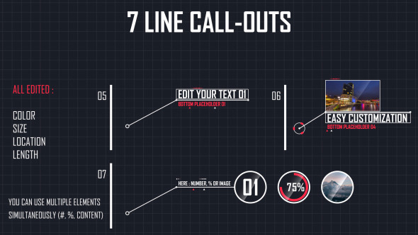 7 Line Call-Outs