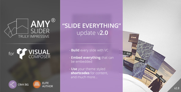 AMY Slider for Visual Composer