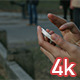 Girl Using Smartphone in Central Park 2 - VideoHive Item for Sale