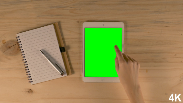 Using Touch Screen On Tablet With Green Screen