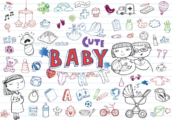Infant Icon Set