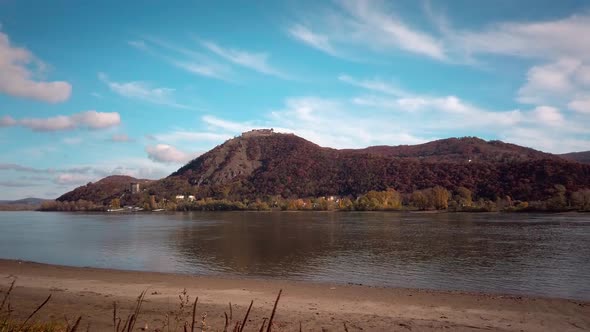 Timelapse from the Visegrád Castle