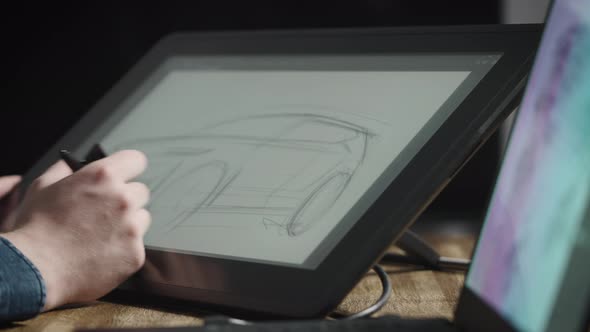 An Industrial Designer Develops a New Car Concept