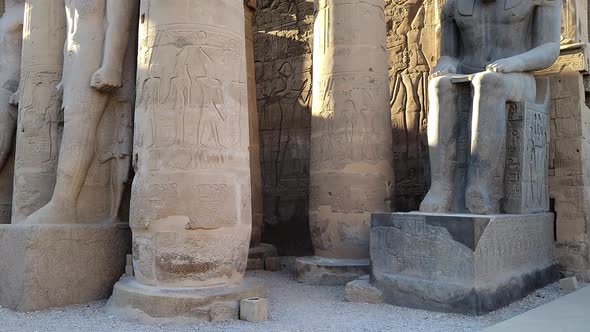 Luxor Temple in Luxor, ancient Thebes, Egypt.