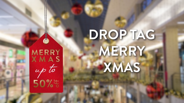 Merry Xmas Sale Tags