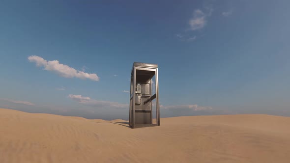 Desert Phone Booth