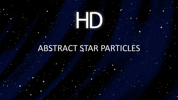 Abstract Starburst Particles