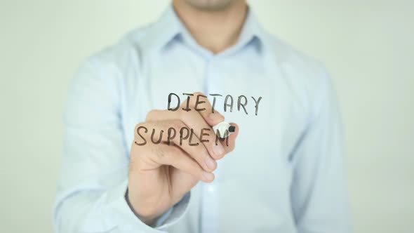 Dietary Supplements, Writing On Screen