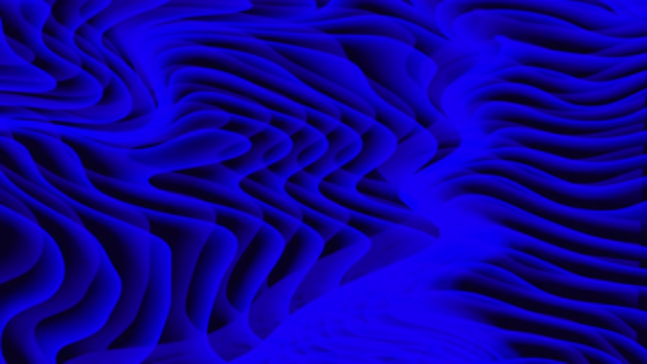 Blue Color Liquid Wavy Background