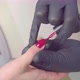 Hands of Manicurist Applies Shellac To the Client - VideoHive Item for Sale