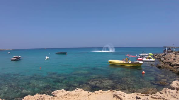 Water activity in the Mediterranean Sea