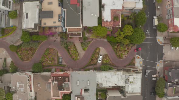 Beautiful Aerial View of the San Francisco USA