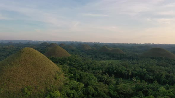 Chocolate Hills of Bohol Philippines