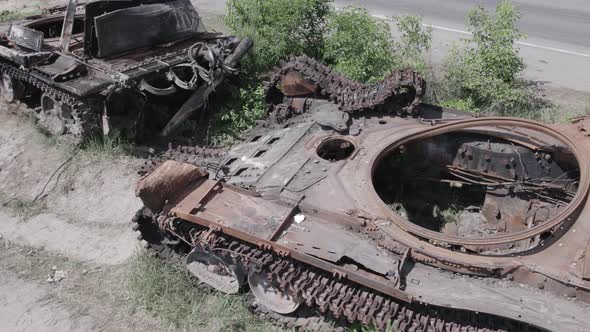 Consequences of the War in Ukraine  Destroyed Russian Military Equipment