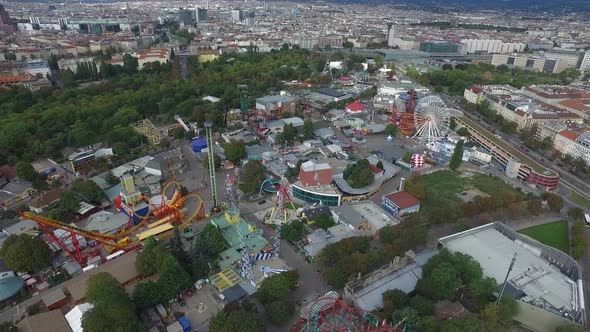 Aerial of Prater 