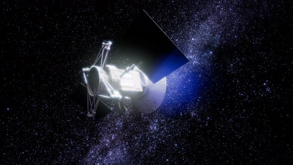 Magellan Spacecraft Approaching To Venus alt