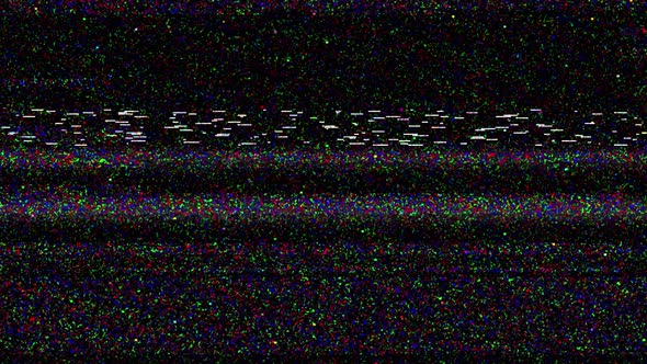 Damaged TV Noise 4K