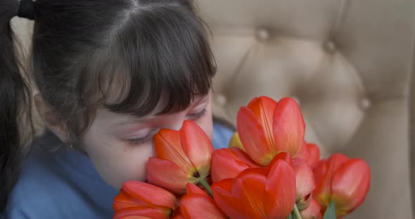 Red Tulips for Child