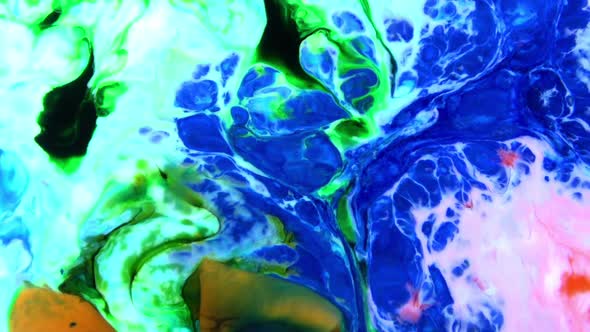 Abstract Color Cacophony Paint Ink Texture 10 alt