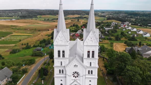 Church in Town Slobodka Braslav 