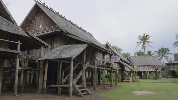 Traditional Tai Lue House In Luang Prabang