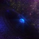 Blue Galaxy Space Spin Sparkling Loop Background - VideoHive Item for Sale