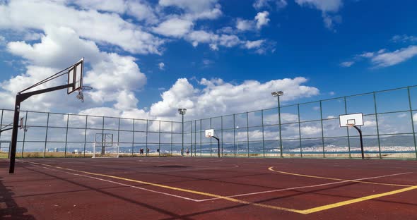 Sports Playground By The Sea