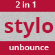 Stylo Unbounce Template - ThemeForest Item for Sale