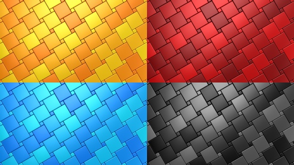 Background of Animated Squares