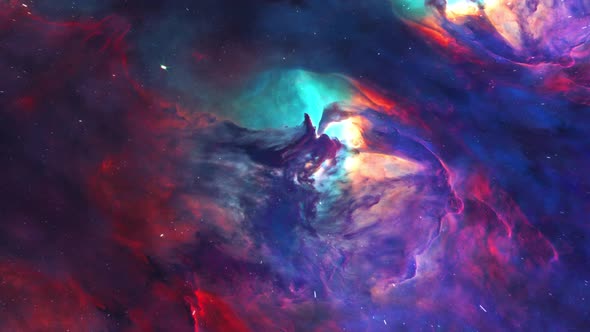 Flight Through The Nebula