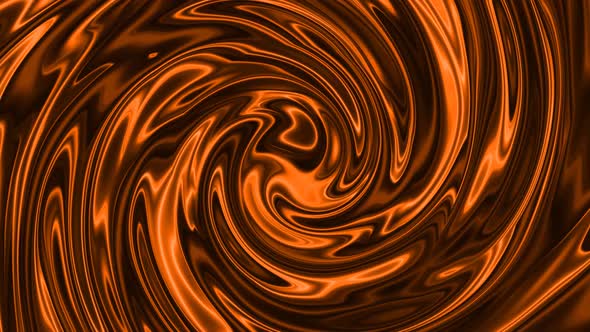 Brown Dark Color Silky Twisted Liquid Animated Background