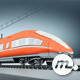High Speed Passenger Train Front View - VideoHive Item for Sale