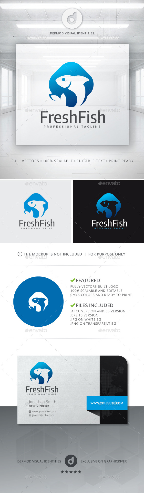 Fresh Fish Logo