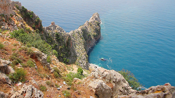 Bay In Mediterranean Sea