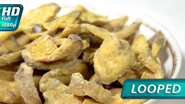 Dried Pieces of Guava in a Bowl alt