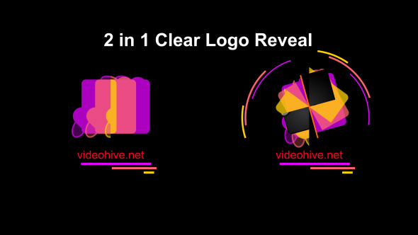 2 in 1 Clear Logo Reveal