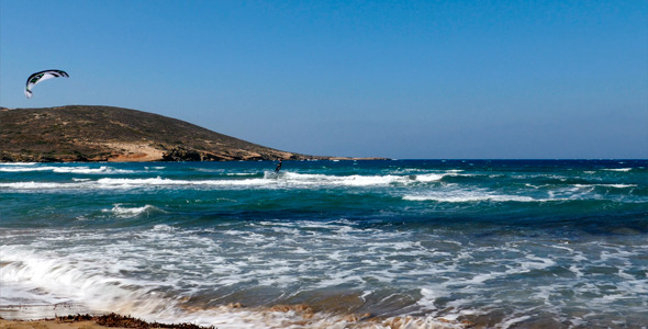 Kitesurfing