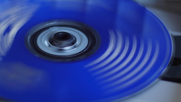 DVD/CD Disk Spinning