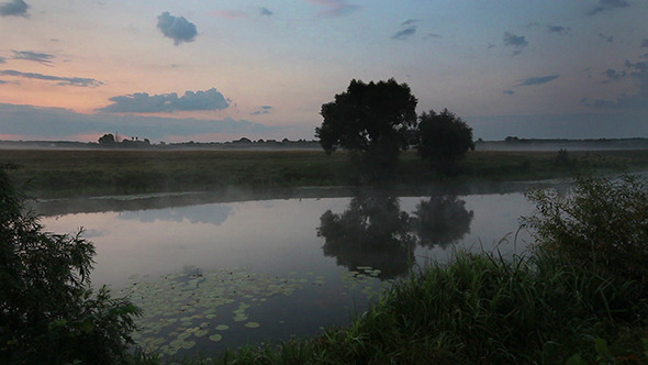 Dawn At Lake