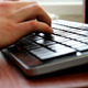 Man Hands Typing on Keyboard - VideoHive Item for Sale