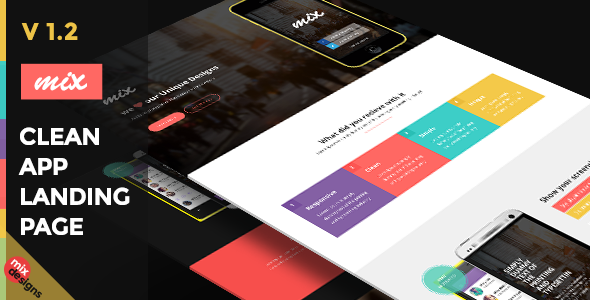 Responsive Bootstrap App Landing Page