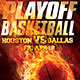 Playoff Basketball - GraphicRiver Item for Sale