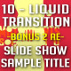 10 Alpha Mattes Transitons  - VideoHive Item for Sale