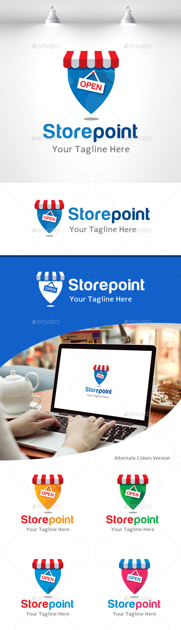 Store Point Location Logo