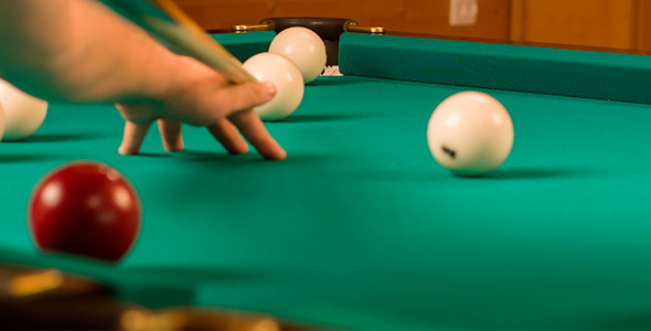 Playing Russian billiards 2