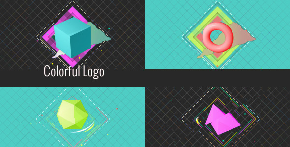 Colorful Abstract Logo Reveal alt